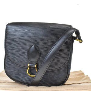 LOUIS VUITTON Mini Saint Cloud Shoulder Bag Epi Le